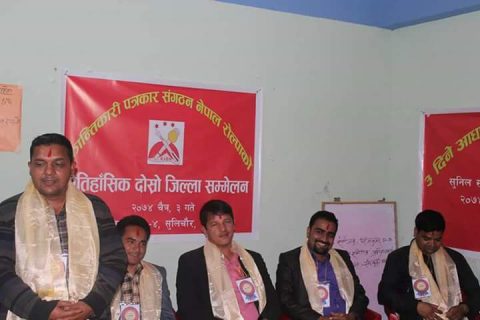 पत्रकार संगठन नेपाल रोल्पाको अध्यक्षयमा विष्ट