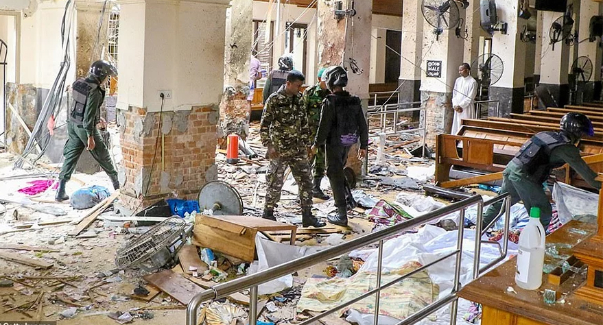 बम विष्फोट प्रकरणमा श्रीलंकाद्वारा २ सय धर्मगुरुसहित ६ सय देश निकाला