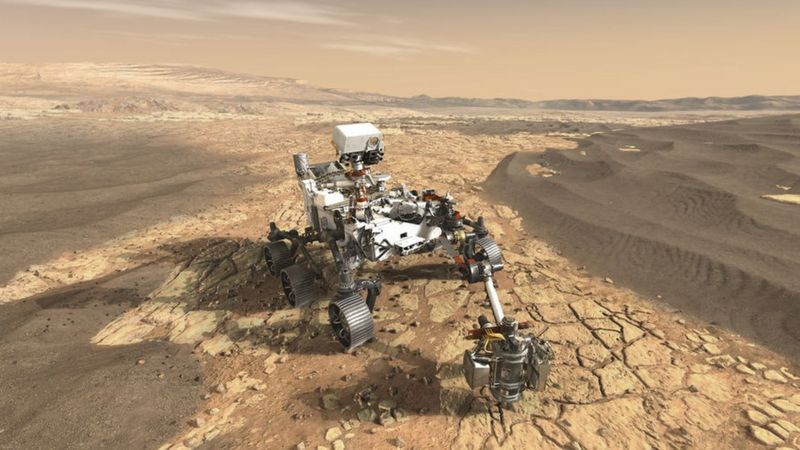 नासाको अन्तरिक्ष यान पर्सिभिअरन्स मंगल ग्रहमा अवतरण