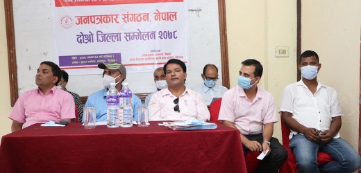 जनपत्रकार सङ्गठन नेपाल चितवनको अध्यक्षमा न्यौपाने