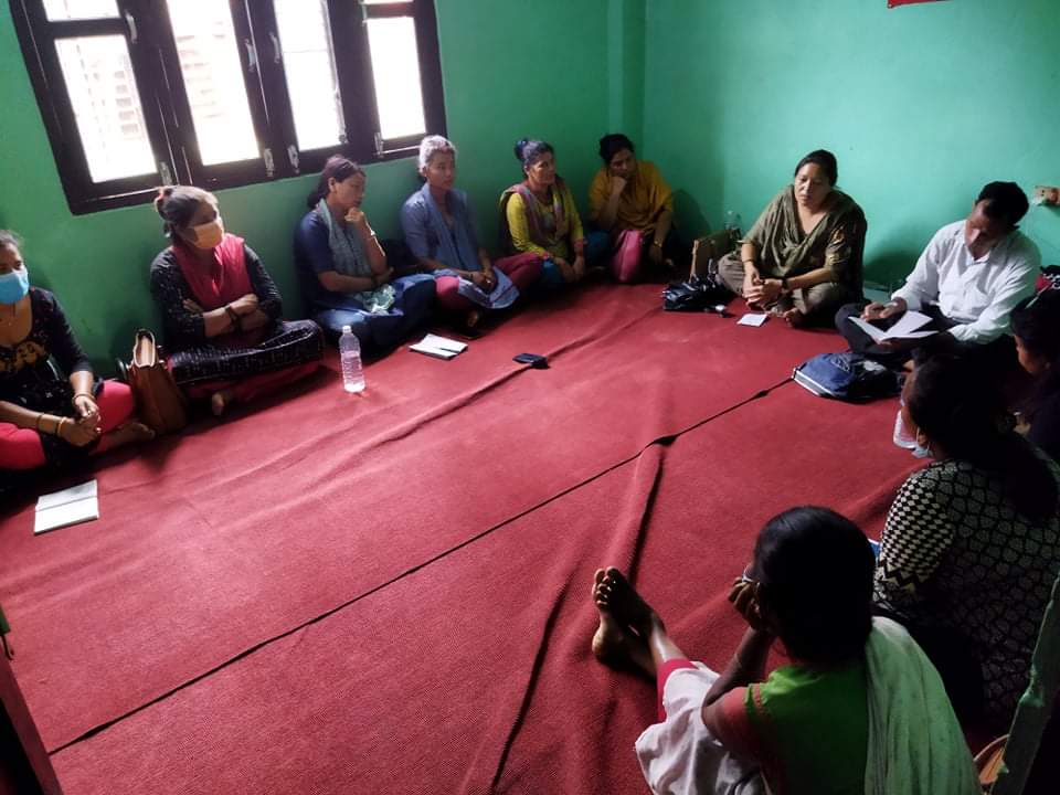 अखिल नेपाल महिला संघ क्रान्तिकारी दाङको बैठक सम्पन्न