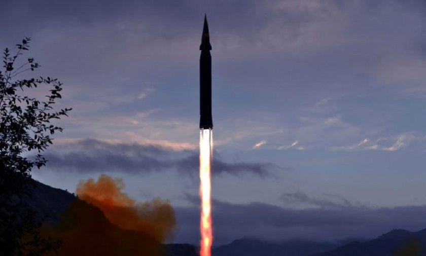 जनगणतन्त्र कोरियाद्वारा शक्तिशाली ब्यालेस्टिक मिसाइल परीक्षण