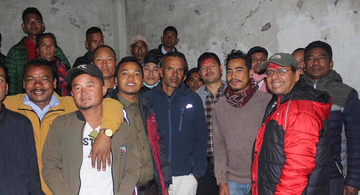 अखिल नेपाल जनसांस्कृतिक महासङ्घ सिन्धुलीमा अधिकारी