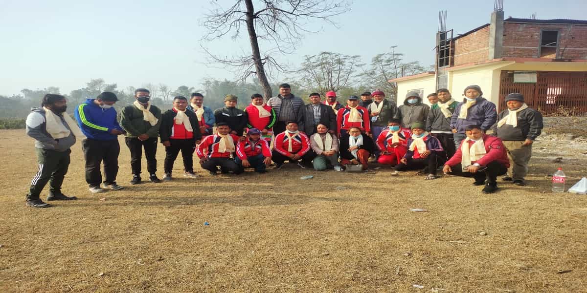 युवा संगठन नेपाल ३ नम्बर टोलिद्वारा अभियानको समिक्षा गर्दै स्थगित