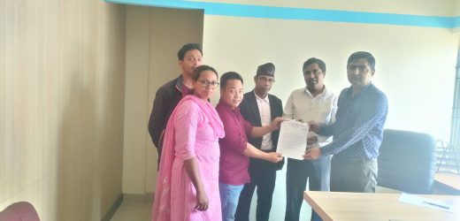 जनपत्रकार संगठन नेपाल १ नं. प्रदेशले पत्रकार महासंघलाई बुझायो ज्ञापनपत्र